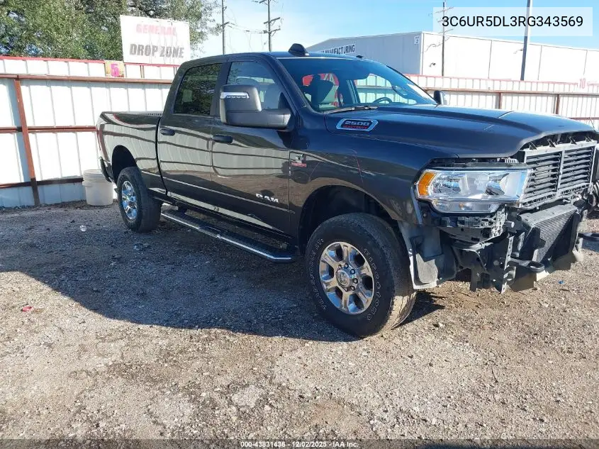 3C6UR5DL3RG343569 2024 Ram 2500 Big Horn 4X4 6'4 Box
