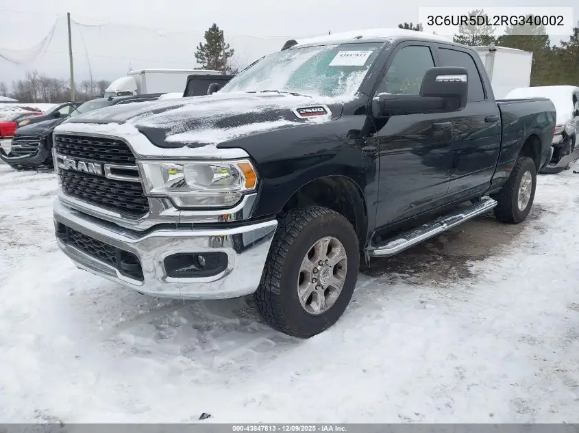 3C6UR5DL2RG340002 2024 Ram 2500 Big Horn 4X4 6'4 Box