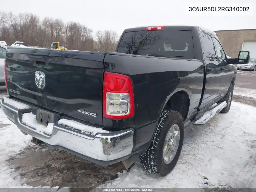 3C6UR5DL2RG340002 2024 Ram 2500 Big Horn 4X4 6'4 Box
