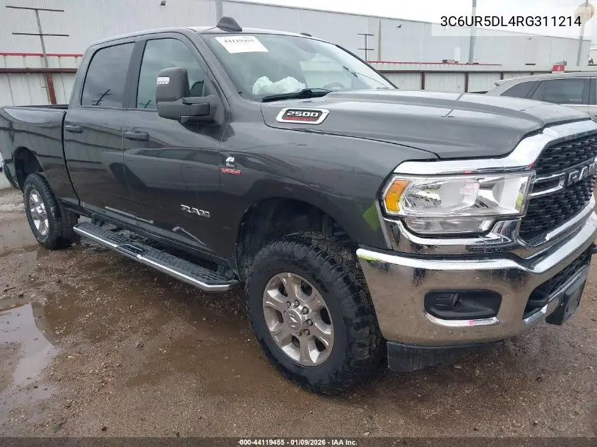 3C6UR5DL4RG311214 2024 Ram 2500 Big Horn 4X4 6'4 Box