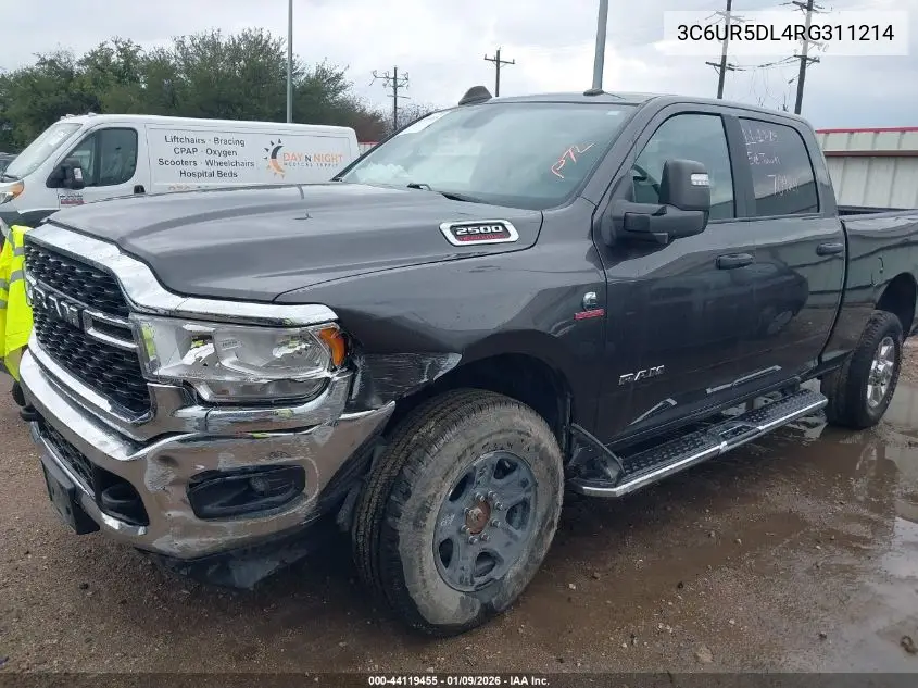 3C6UR5DL4RG311214 2024 Ram 2500 Big Horn 4X4 6'4 Box