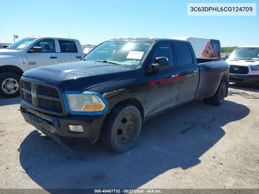 2012 Ram 3500 Slt VIN: 3C63DPHL6CG124709 Lot: 40457732