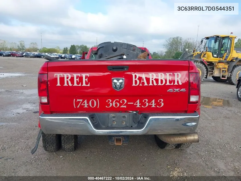 3C63RRGL7DG544351 2013 Ram 3500 Tradesman