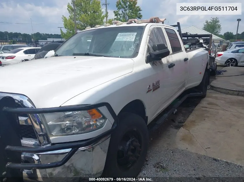 3C63RPGL4FG511704 2015 Ram 3500 Tradesman