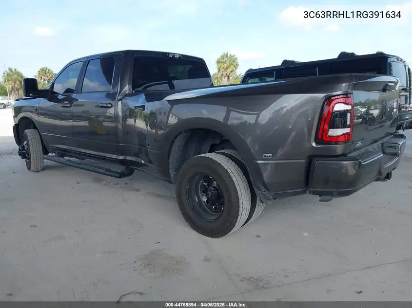2024 Ram 3500 Big Horn 4X4 8' Box VIN: 3C63RRHL1RG391634 Lot: 44769894