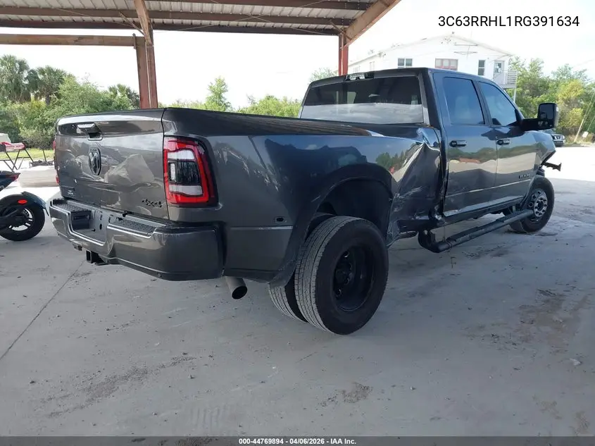 2024 Ram 3500 Big Horn 4X4 8' Box VIN: 3C63RRHL1RG391634 Lot: 44769894