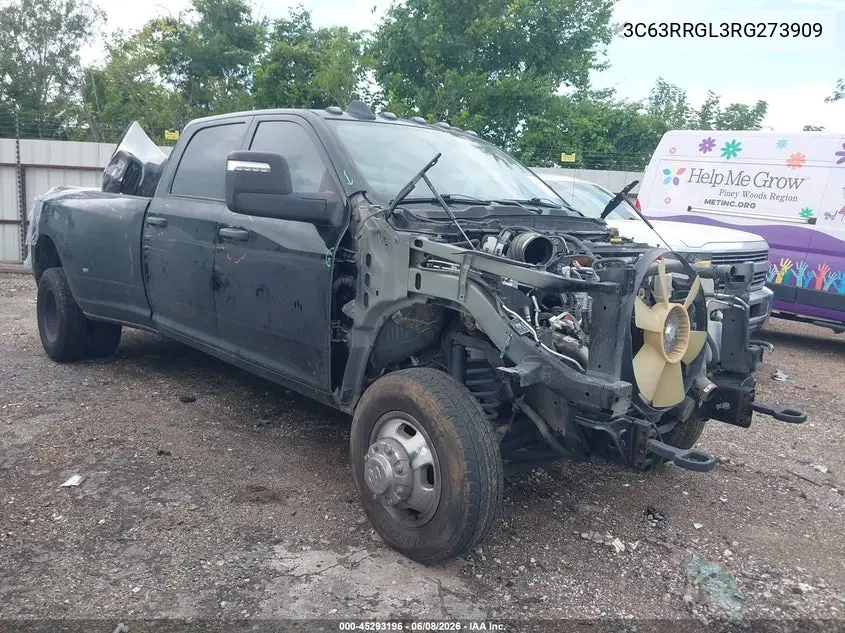 2024 Ram 3500 Tradesman 4X4 8' Box VIN: 3C63RRGL3RG273909 Lot: 45293196