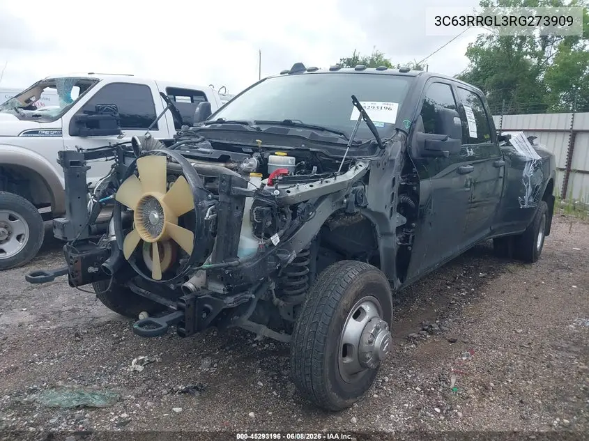 2024 Ram 3500 Tradesman 4X4 8' Box VIN: 3C63RRGL3RG273909 Lot: 45293196