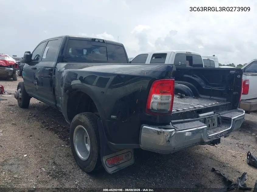 2024 Ram 3500 Tradesman 4X4 8' Box VIN: 3C63RRGL3RG273909 Lot: 45293196