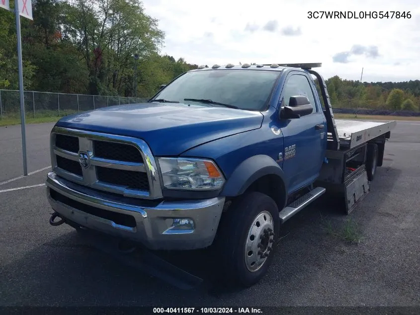 3C7WRNDL0HG547846 2017 Ram 5500 Chassis Tradesman/Slt