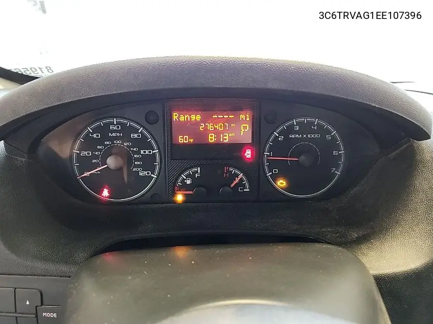 2014 Ram Promaster 1500 Low Roof VIN: 3C6TRVAG1EE107396 Lot: 41933210