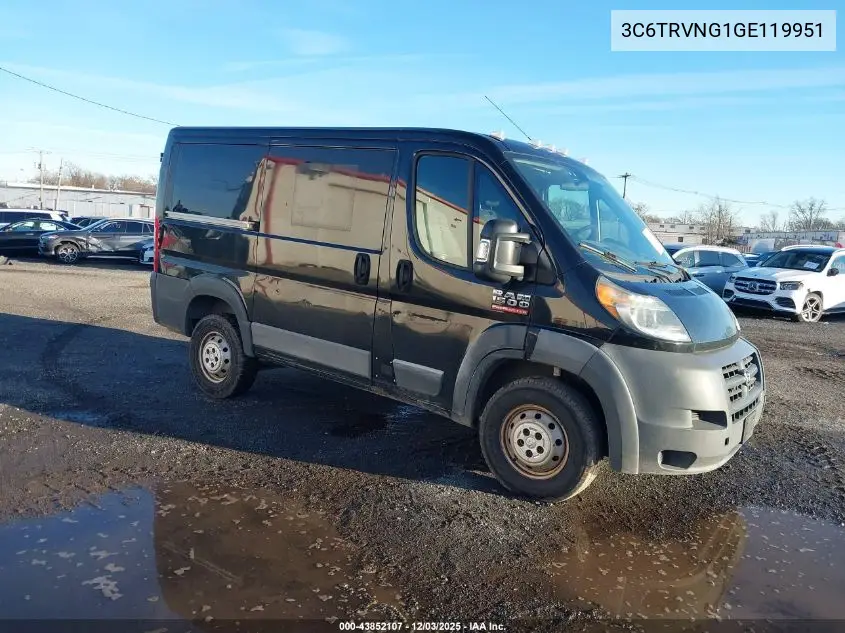 3C6TRVNG1GE119951 2016 Ram Promaster 1500 Low Roof