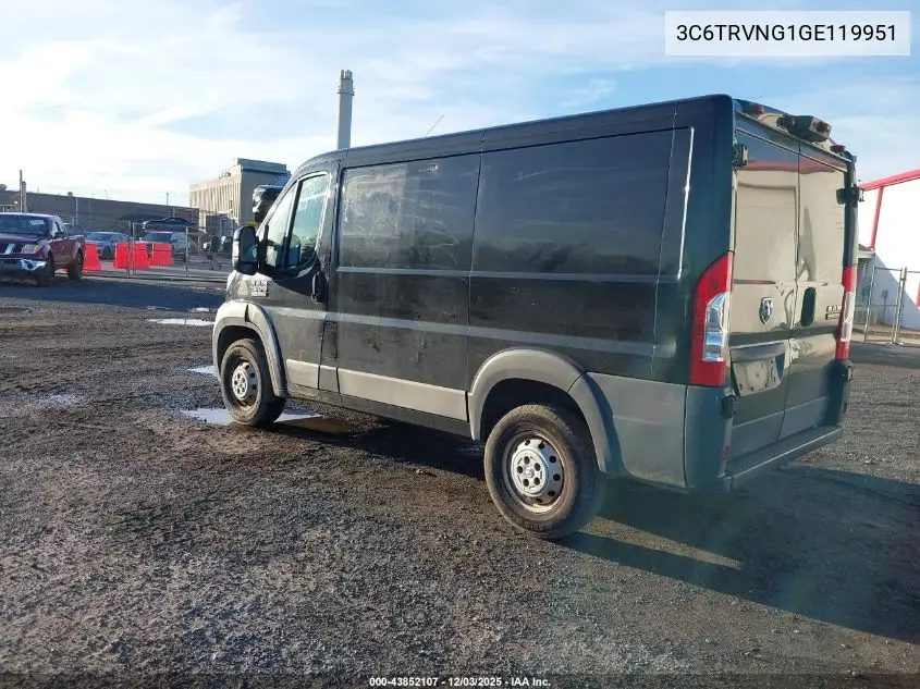 3C6TRVNG1GE119951 2016 Ram Promaster 1500 Low Roof