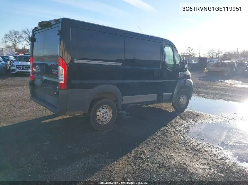 3C6TRVNG1GE119951 2016 Ram Promaster 1500 Low Roof