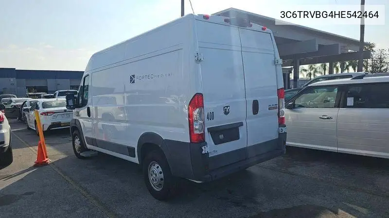 3C6TRVBG4HE542464 2017 Ram Promaster 1500 High Roof 136 Wb