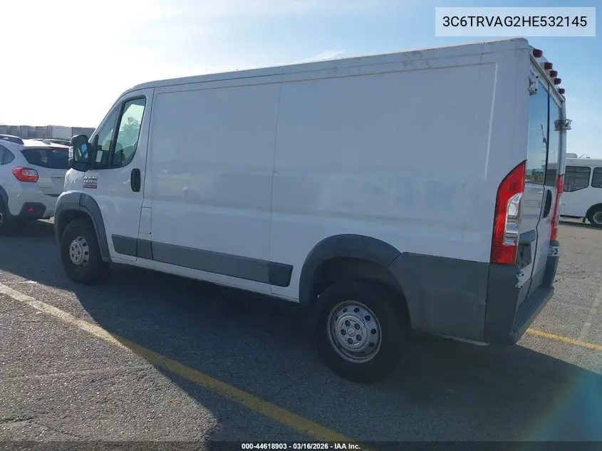3C6TRVAG2HE532145 2017 Ram Promaster 1500 Low Roof 136 Wb