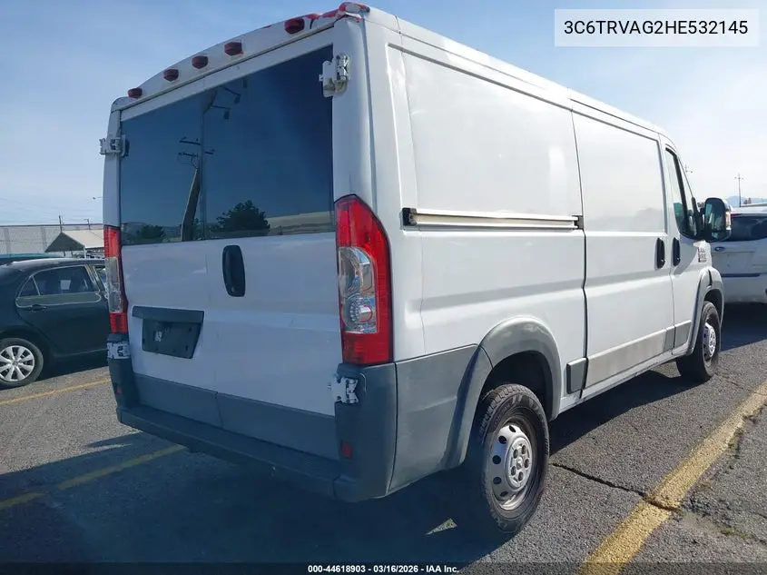 3C6TRVAG2HE532145 2017 Ram Promaster 1500 Low Roof 136 Wb