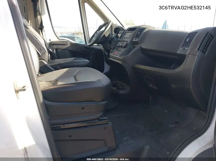 3C6TRVAG2HE532145 2017 Ram Promaster 1500 Low Roof 136 Wb
