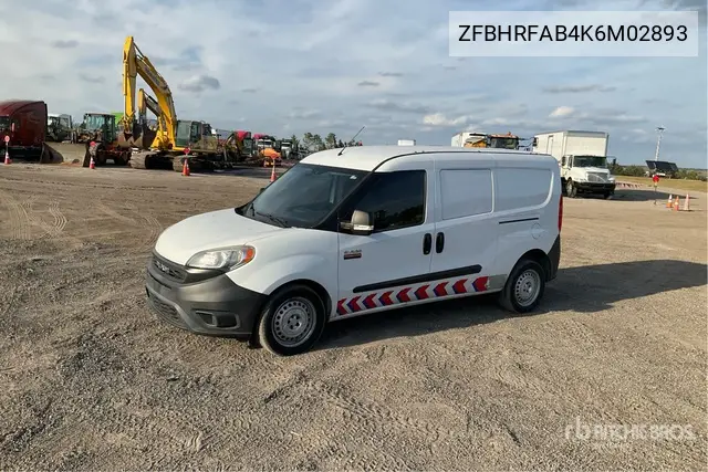ZFBHRFAB4K6M02893 2019 Ram Promaster City 2019 Ram Promaster City Cargo Van