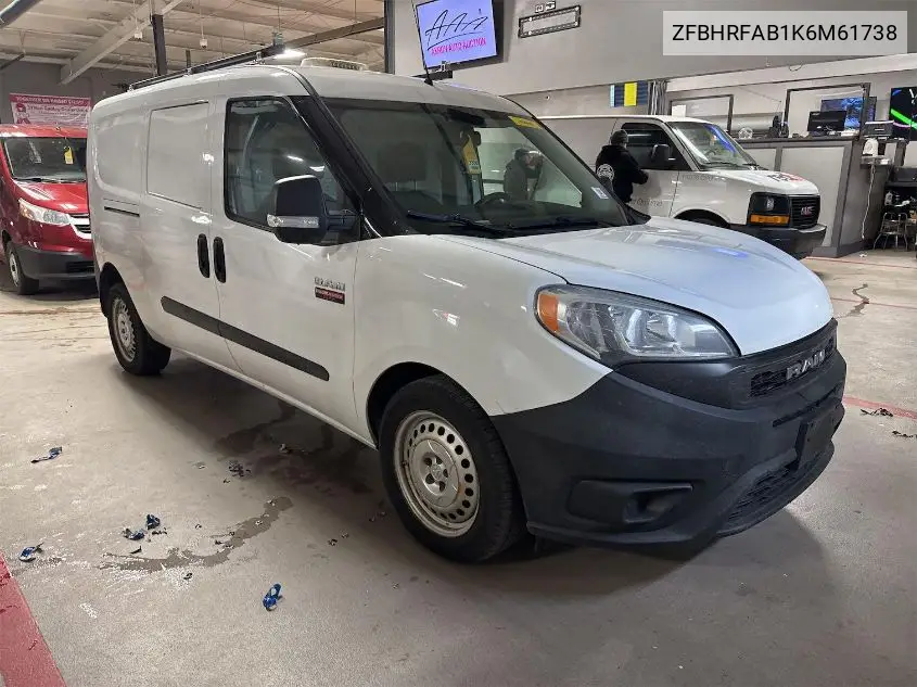 ZFBHRFAB1K6M61738 2019 Ram Promaster City Tradesman