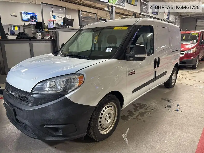 ZFBHRFAB1K6M61738 2019 Ram Promaster City Tradesman
