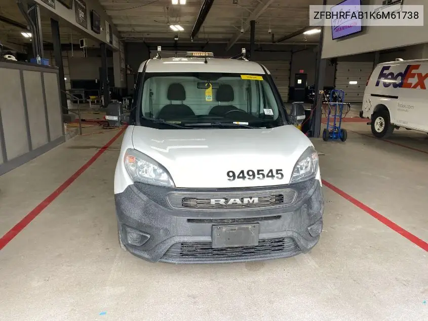 ZFBHRFAB1K6M61738 2019 Ram Promaster City Tradesman