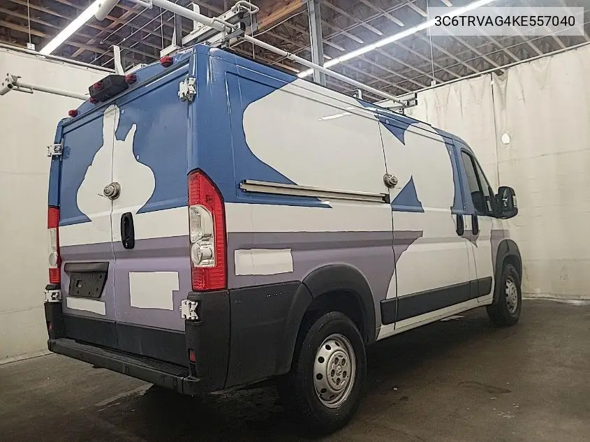 3C6TRVAG4KE557040 2019 Ram Promaster 1500 Low Roof 136 Wb