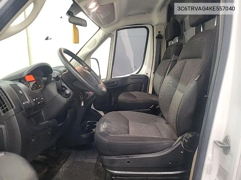 3C6TRVAG4KE557040 2019 Ram Promaster 1500 Low Roof 136 Wb