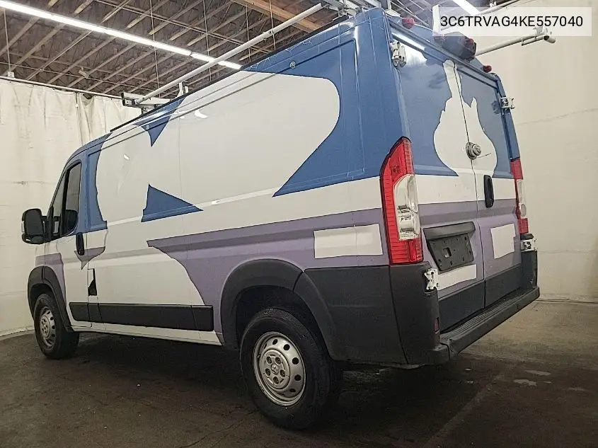 3C6TRVAG4KE557040 2019 Ram Promaster 1500 Low Roof 136 Wb