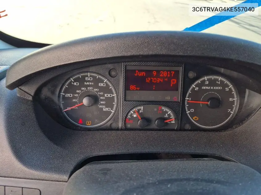 3C6TRVAG4KE557040 2019 Ram Promaster 1500 Low Roof 136 Wb
