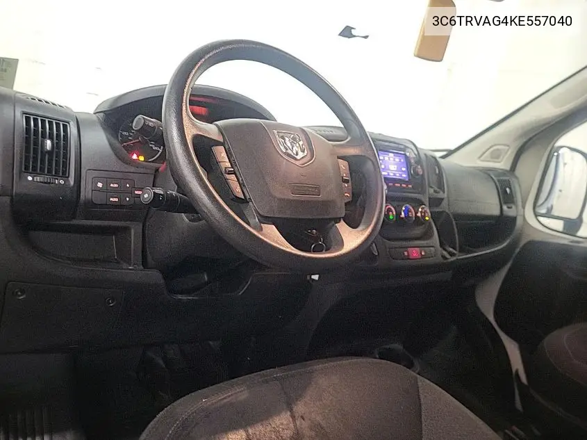 3C6TRVAG4KE557040 2019 Ram Promaster 1500 Low Roof 136 Wb