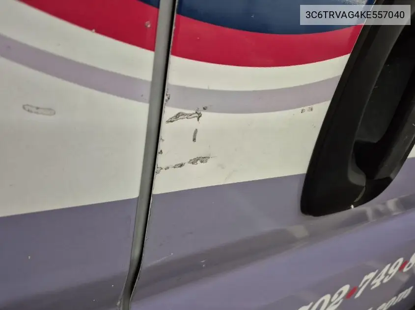 3C6TRVAG4KE557040 2019 Ram Promaster 1500 Low Roof 136 Wb