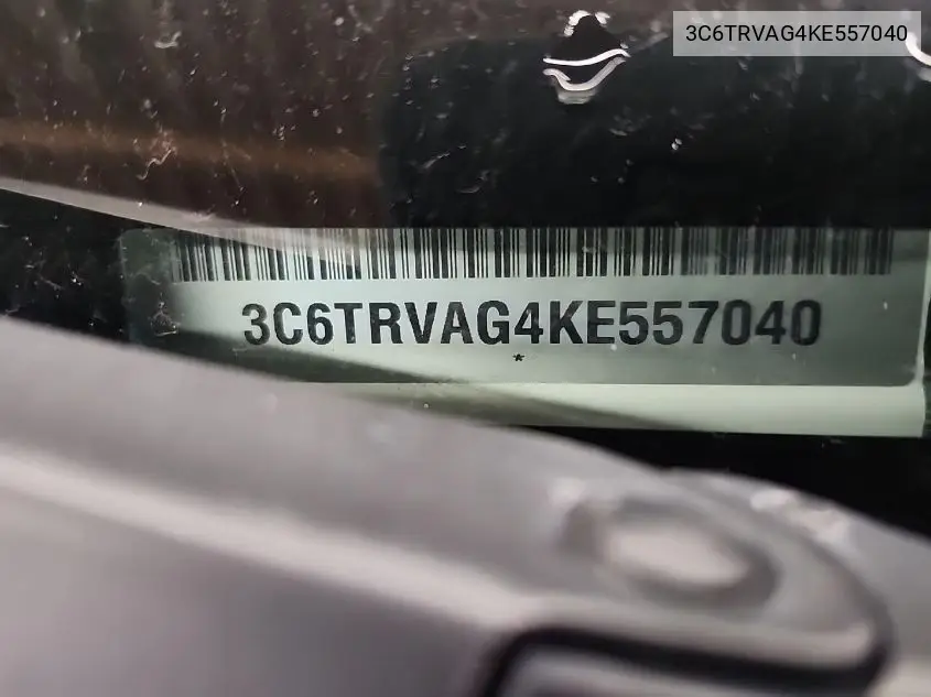 3C6TRVAG4KE557040 2019 Ram Promaster 1500 Low Roof 136 Wb
