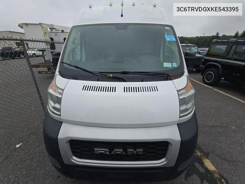 3C6TRVDGXKE543395 2019 Ram Promaster 2500 High Roof 159 Wb