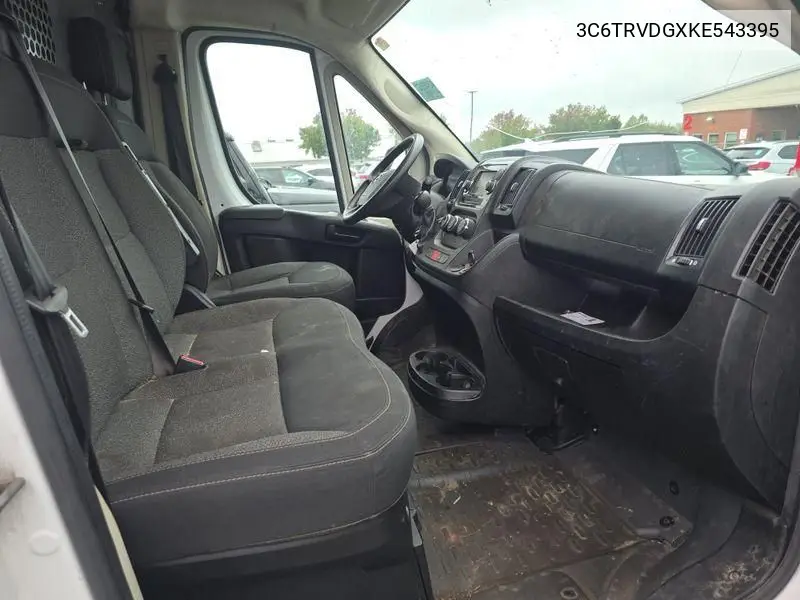 3C6TRVDGXKE543395 2019 Ram Promaster 2500 High Roof 159 Wb