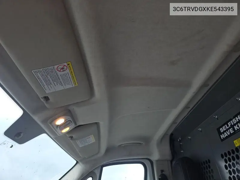 3C6TRVDGXKE543395 2019 Ram Promaster 2500 High Roof 159 Wb