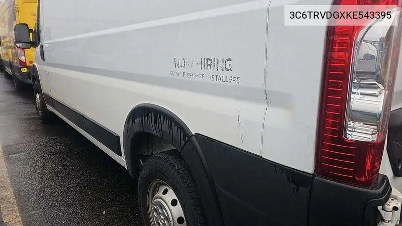 3C6TRVDGXKE543395 2019 Ram Promaster 2500 High Roof 159 Wb