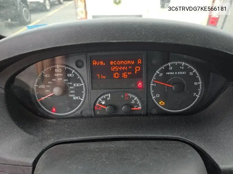 3C6TRVDG7KE566181 2019 Ram Promaster 2500 High Roof 159 Wb