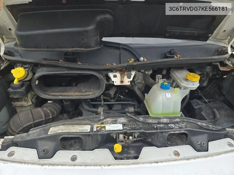 3C6TRVDG7KE566181 2019 Ram Promaster 2500 High Roof 159 Wb