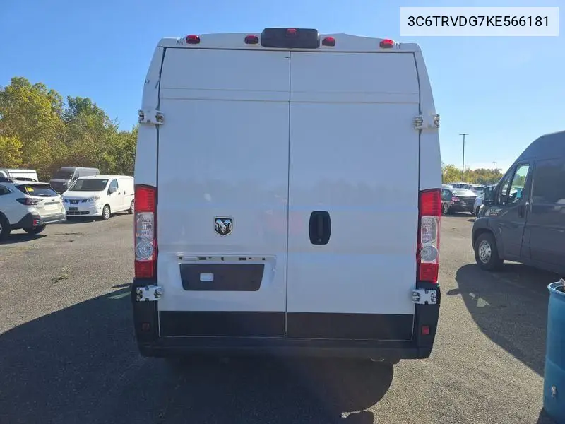 3C6TRVDG7KE566181 2019 Ram Promaster 2500 High Roof 159 Wb