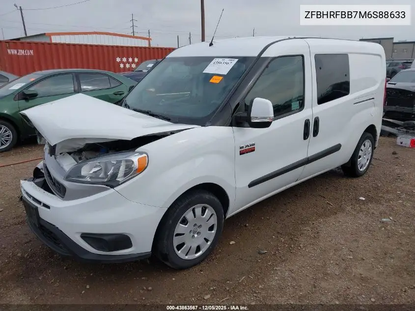 ZFBHRFBB7M6S88633 2021 Ram Promaster City Tradesman Slt