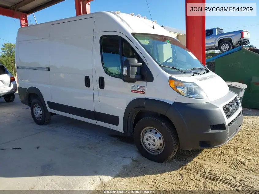 3C6LRVCG8ME544209 2021 Ram Promaster 2500 High Roof 136 Wb
