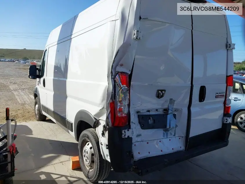 3C6LRVCG8ME544209 2021 Ram Promaster 2500 High Roof 136 Wb