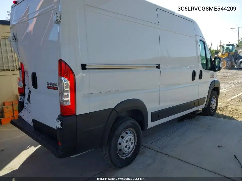 3C6LRVCG8ME544209 2021 Ram Promaster 2500 High Roof 136 Wb