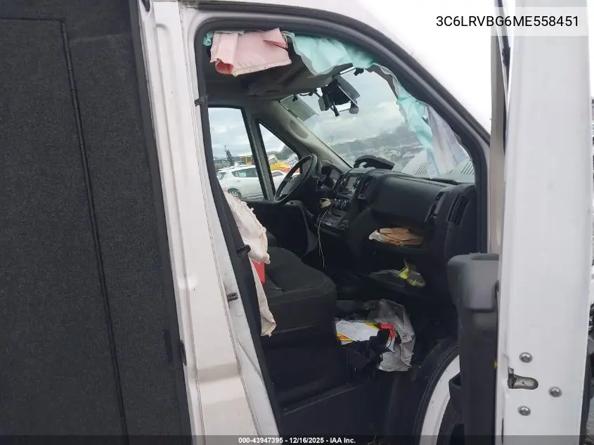 3C6LRVBG6ME558451 2021 Ram Promaster 1500 High Roof 136 Wb