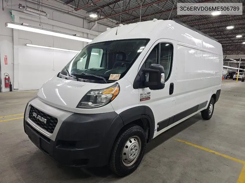 3C6ERVDG6ME506789 2021 Ram Promaster 2500 High Roof 159 Wb