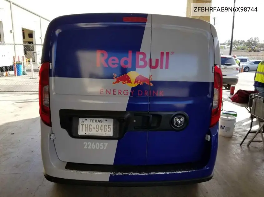 ZFBHRFAB9N6X98744 2022 Ram Promaster City Cargo Van