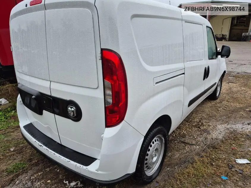 ZFBHRFAB9N6X98744 2022 Ram Promaster City Cargo Van