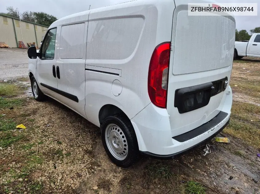 ZFBHRFAB9N6X98744 2022 Ram Promaster City Cargo Van