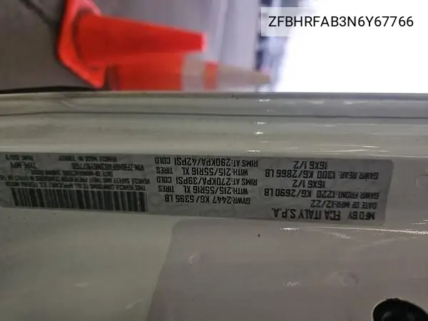 ZFBHRFAB3N6Y67766 2022 Ram Promaster City Wagon
